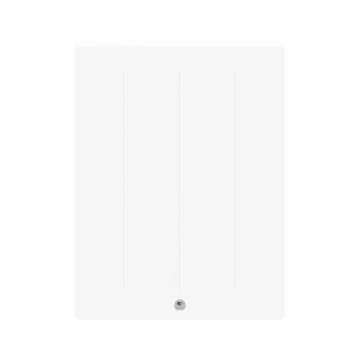 Receveur de douche blanc marque Wirquin, design rectangulaire, surface lisse.