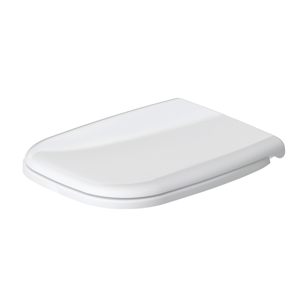Abattant WC Grohe blanc rectangulaire, accessoire sanitaire moderne