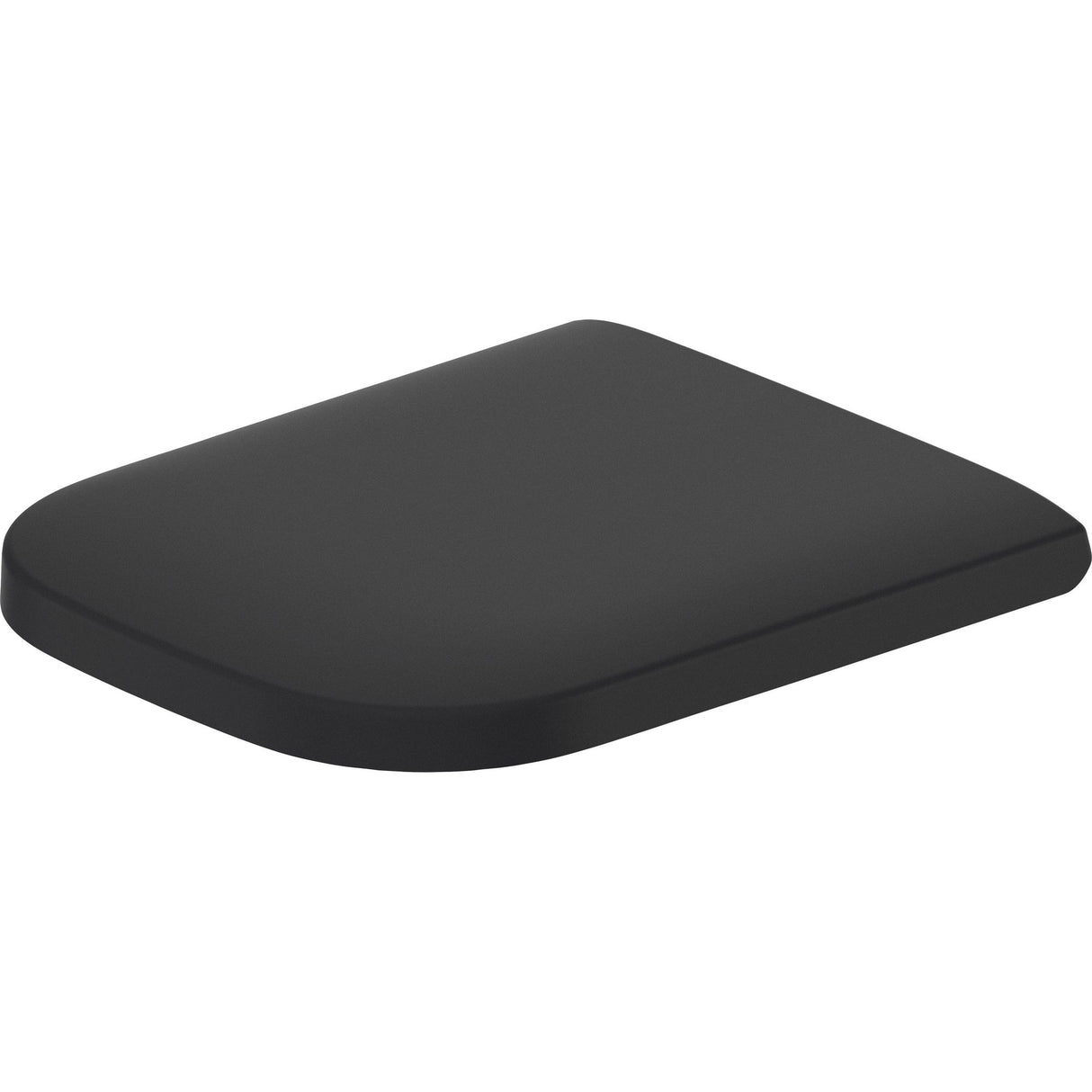 Abattant WC Grohe noir mat, couvercle toilette design rectangulaire