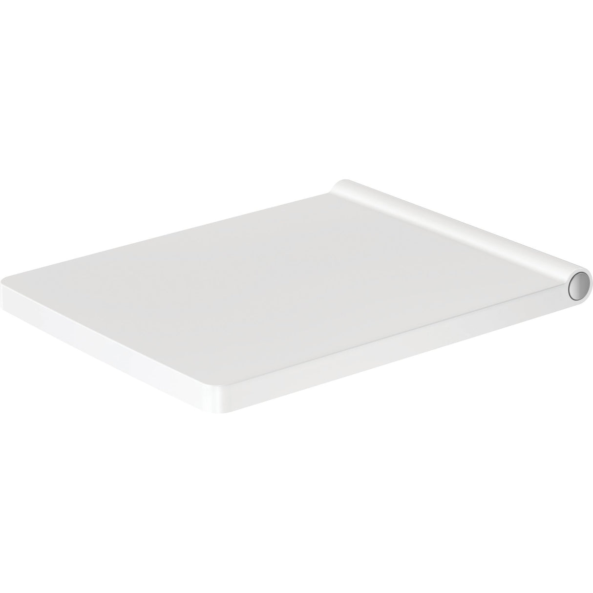 Abattant WC blanc Grohe, accessoire sanitaire en plastique, design moderne