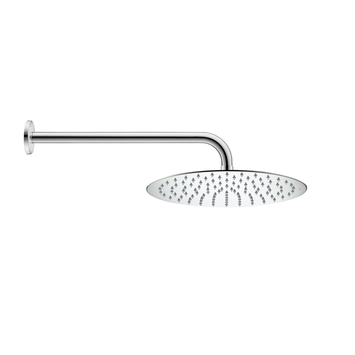 Douche de tête Grohe, pommeau rond, finition chromée argentée
