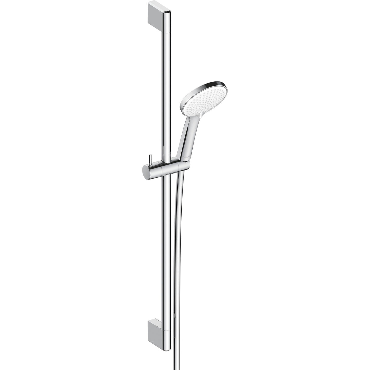 Douchette marque Grohe, type barre de douche, couleur chromée, design moderne