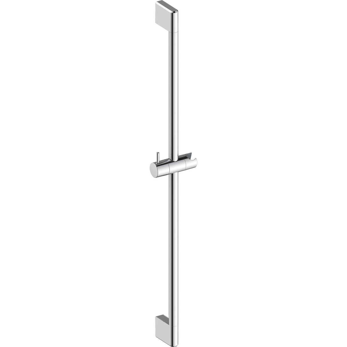 Barre de douche Grohe en métal, accessoire salle de bain, couleur chromée.