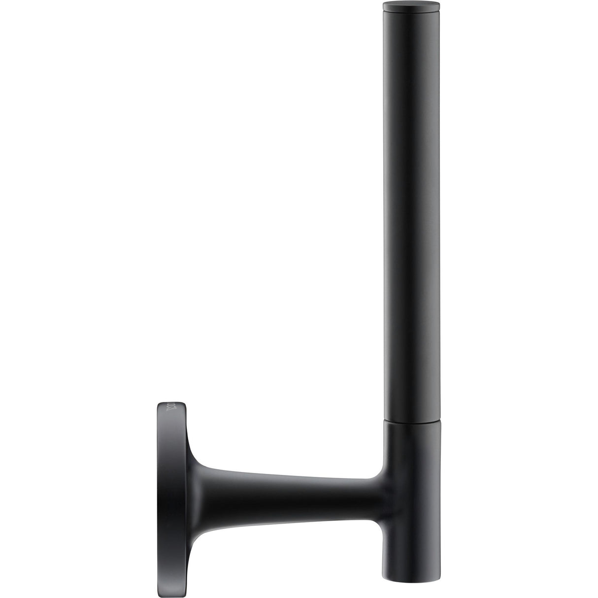 Porte-rouleau papier toilette Grohe, accessoire mural noir mat