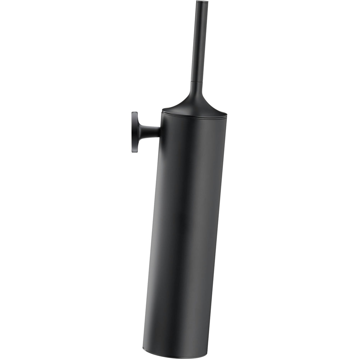 Brosse WC noire Hansgrohe, accessoire salle de bain mural, design moderne