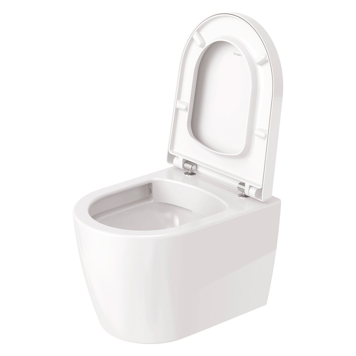 Cuvette WC suspendu compacte sans bride Duravit ME by Starck, design moderne et élégant pour salle de bains.