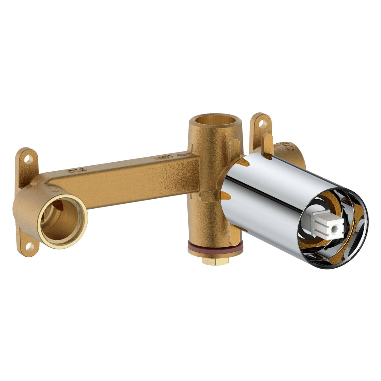 Corps d’encastrement Grohe, robinetterie encastrée, laiton et chrome