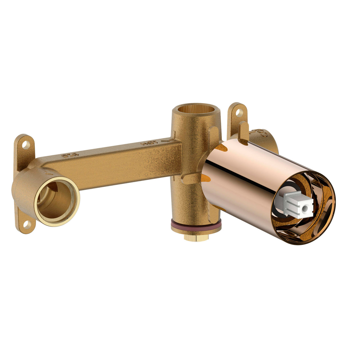 Corps d’encastrement Grohe pour robinetterie, laiton couleur dorée