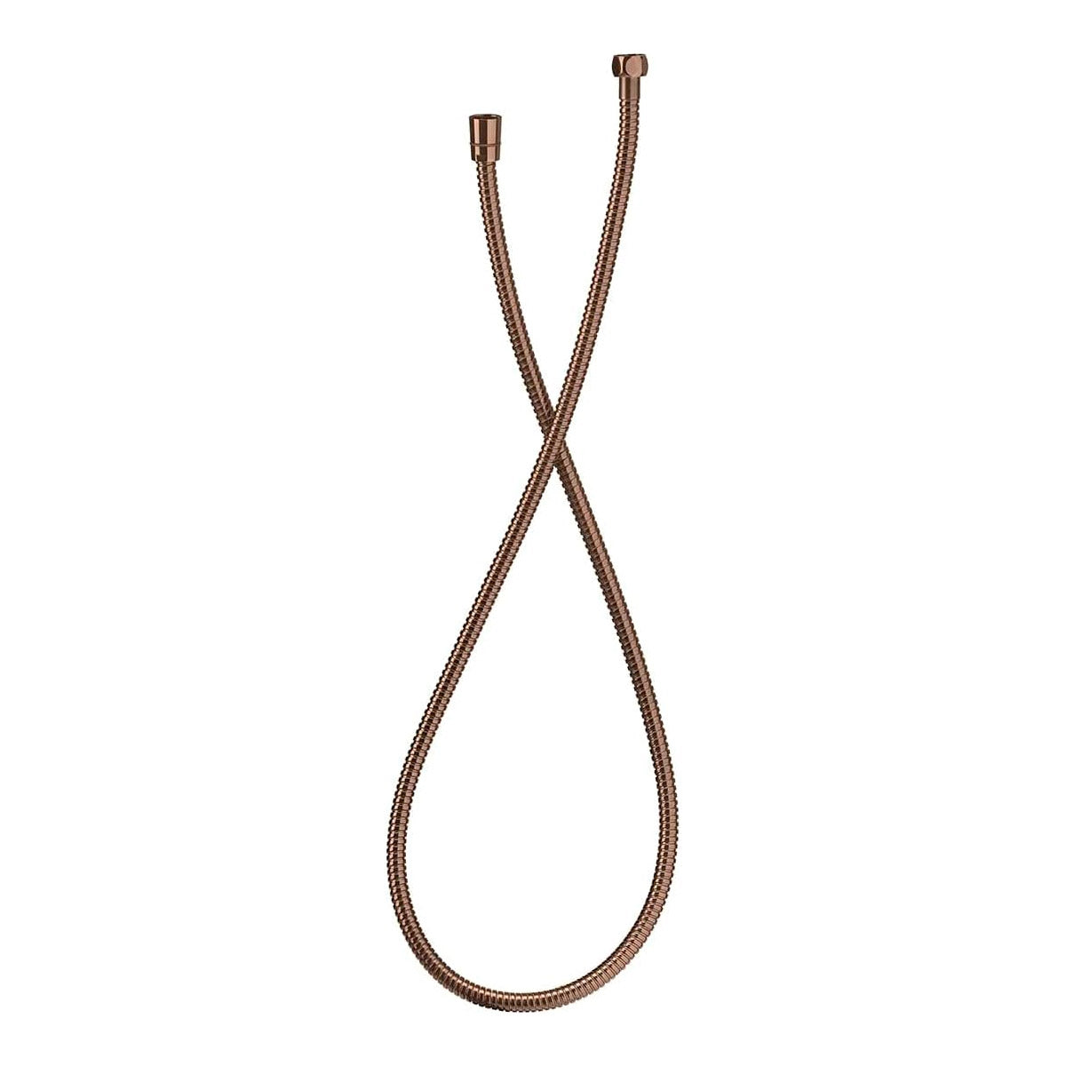 Flexible de douche Grohe, tuyau sanitaire couleur cuivre, finition brillante
