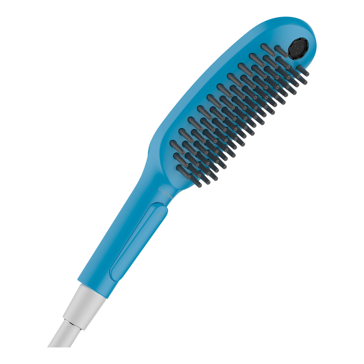 Brosse de douche DogShower Hansgrohe, accessoire sanitaire bleu pour animaux