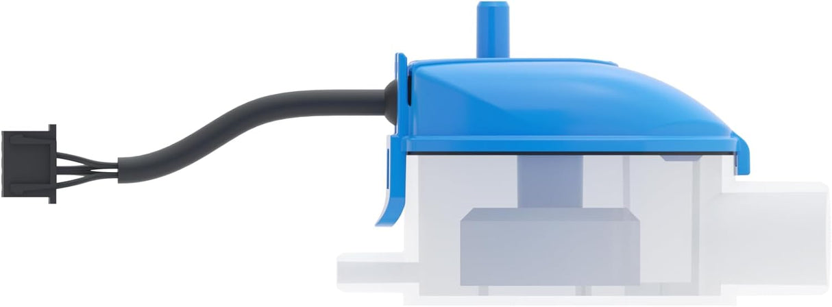 Pompe de relevage Sanicondens Clim Mini S de SFA pour condensats, vue de l'appareil avec composants visibles