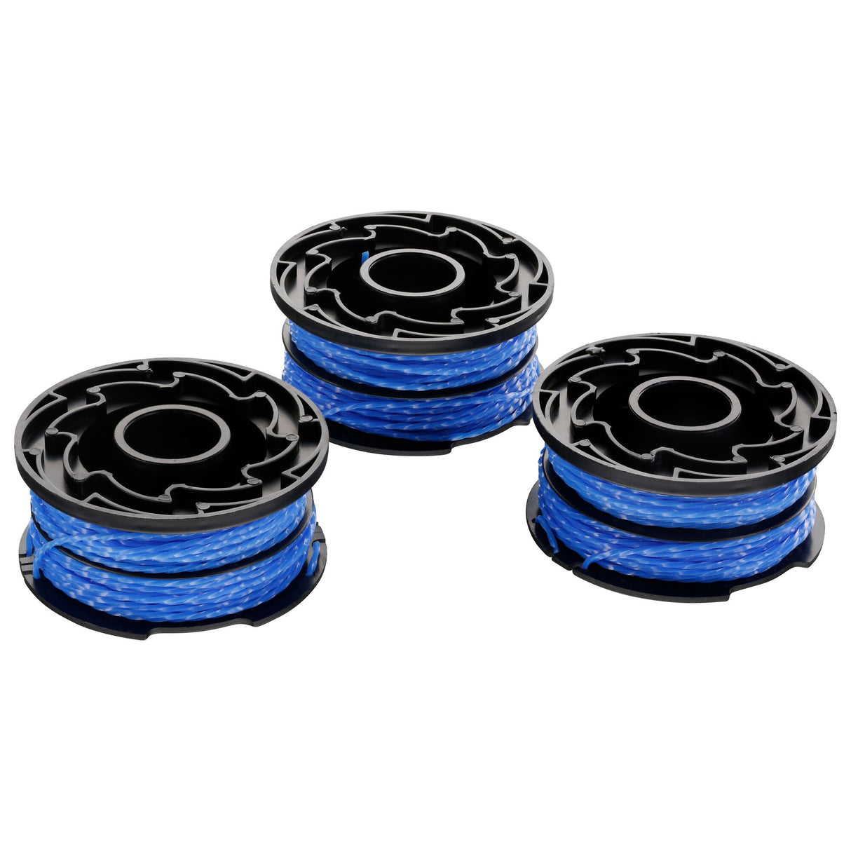 Bobine de fil bleu pour coupe-bordure, marque Stanley, accessoire de jardinage