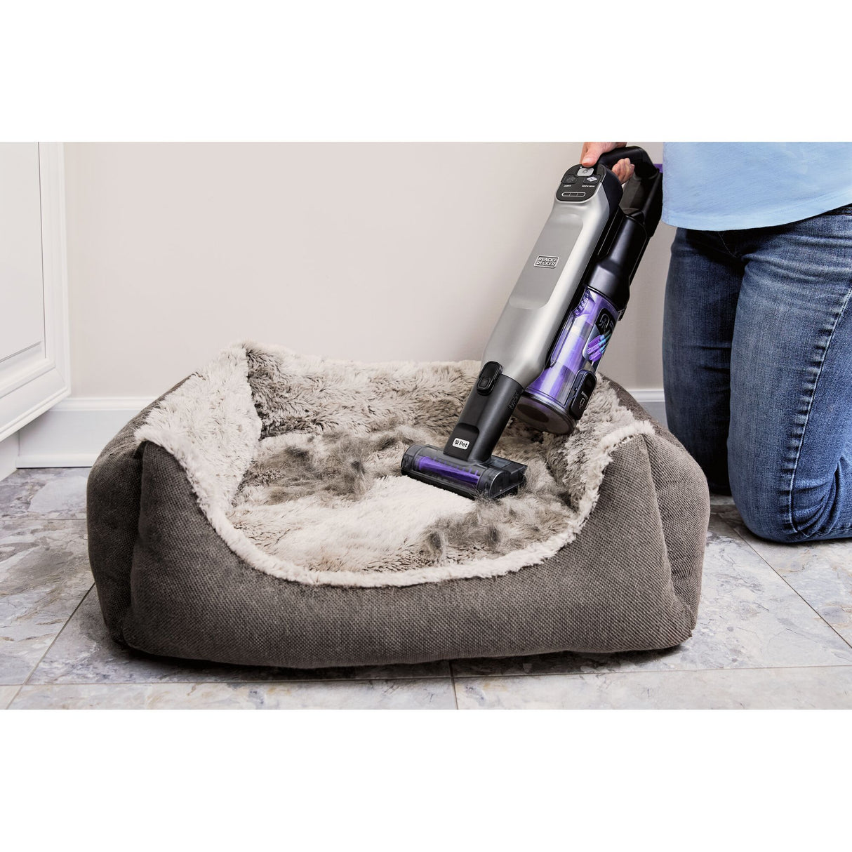 Aspirateur balai Summitseries™ - 21,6V 4Ah - Multifonction - Spécial animaux - Batterie intégrée - BHFEA640WP-QW