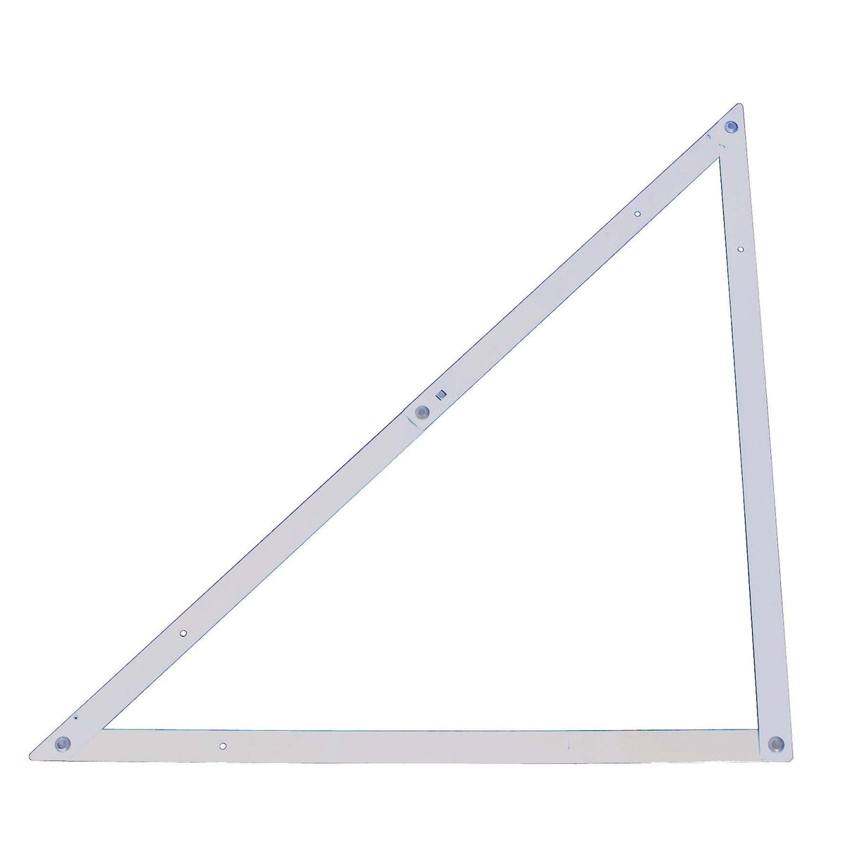 Équerre Facom, outil de traçage triangulaire, couleur blanche