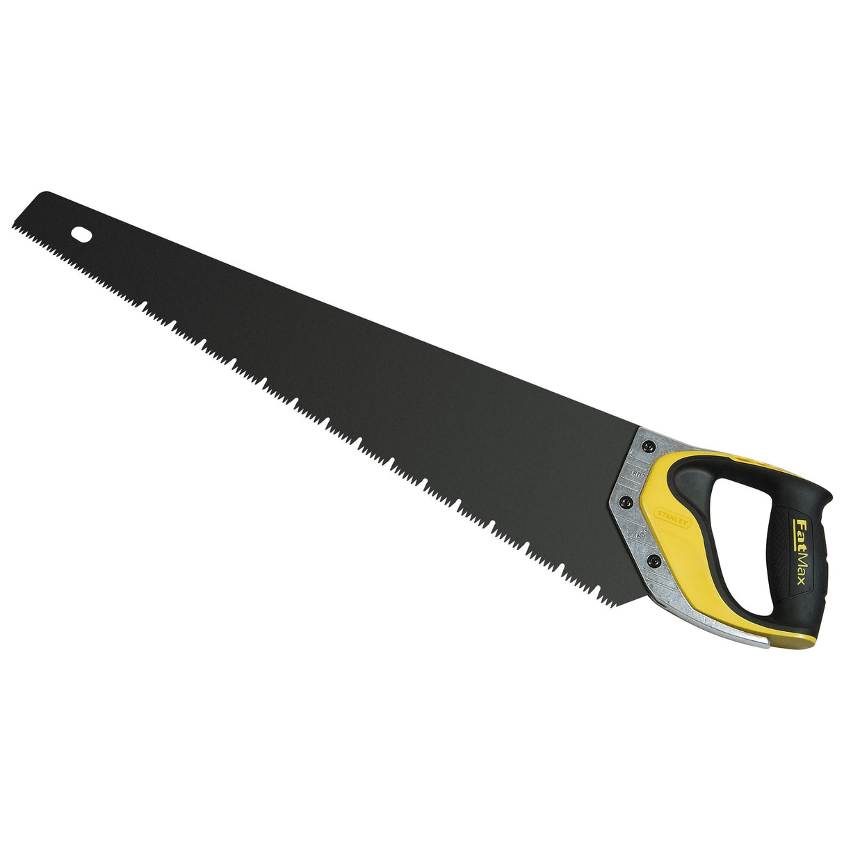 Scie égoïne Stanley FatMax, outil à main, manche noir et jaune