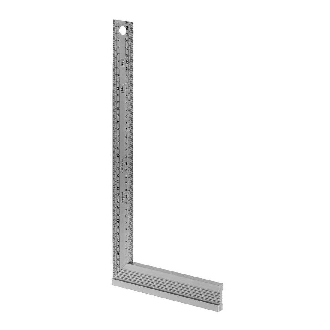 Équerre Facom, outil de mesure en métal gris, graduations visibles