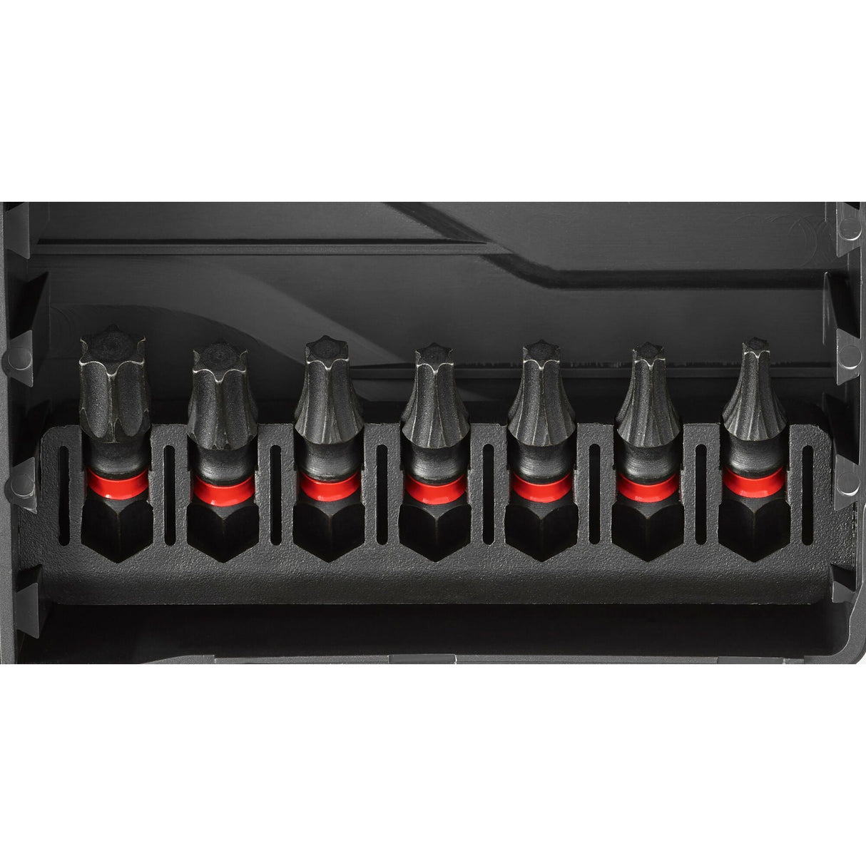 Embouts de vissage Facom, type outils, couleur noire avec anneau rouge