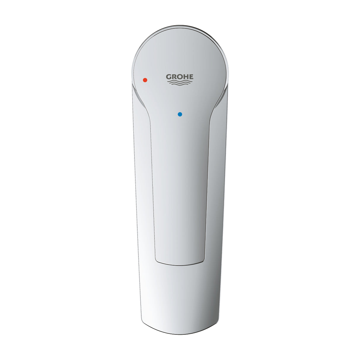 Mitigeur de lavabo GROHE, type robinet, couleur chrome brillant.