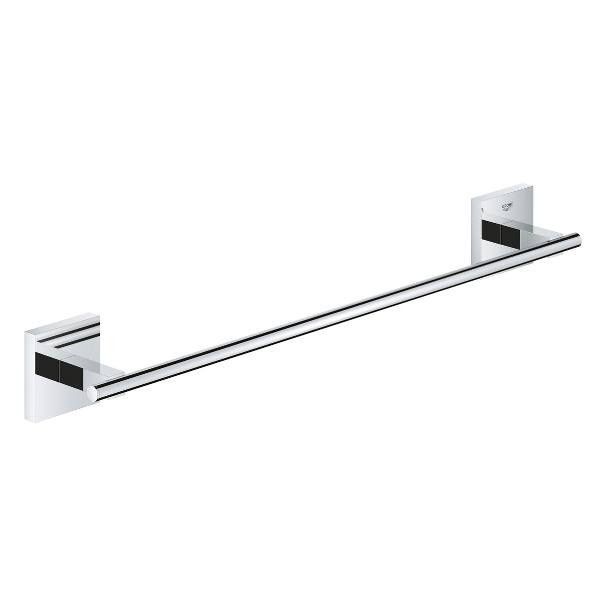 Barre porte-serviettes Grohe, accessoire salle de bain, couleur chromée, design moderne