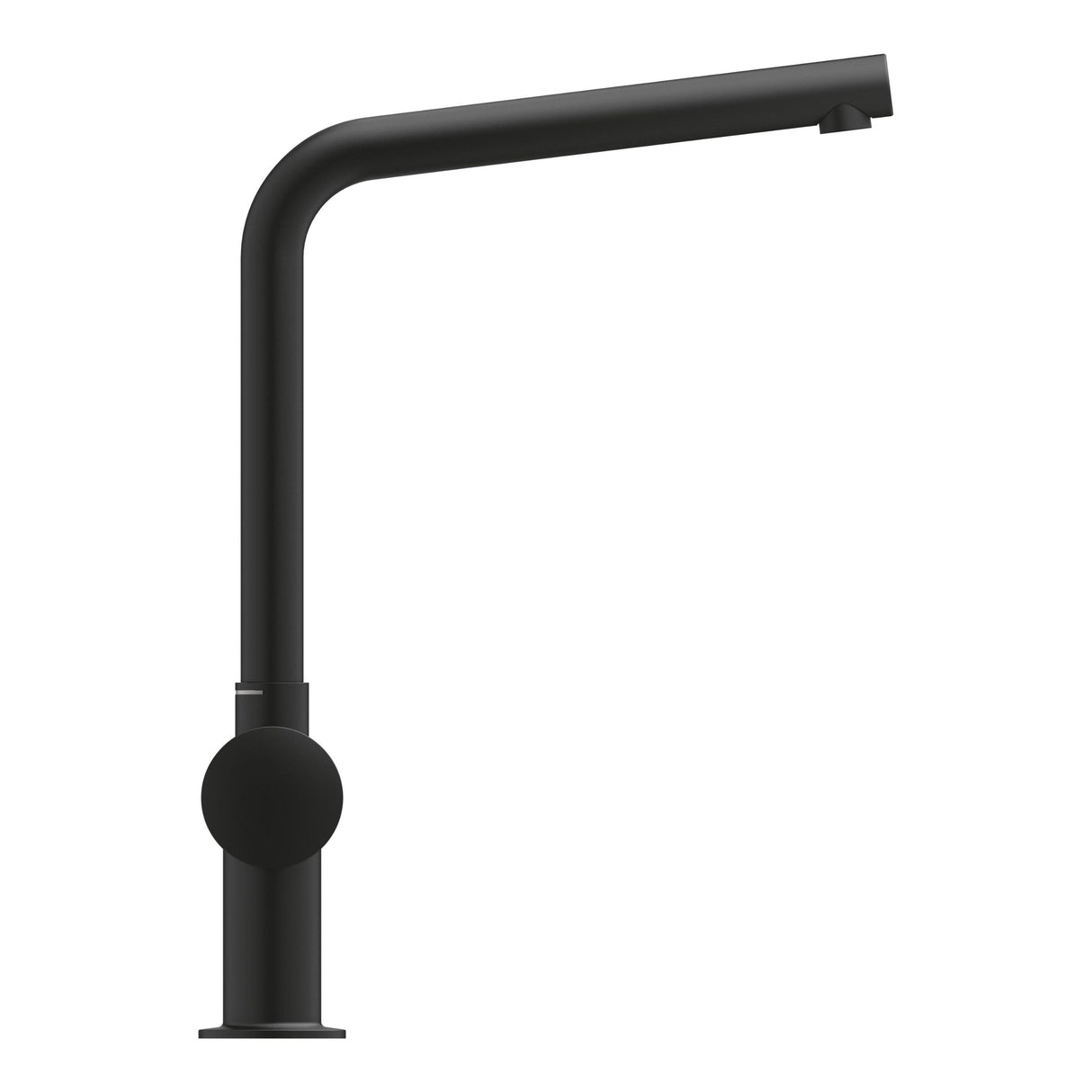 Mitigeur de cuisine Grohe noir mat, robinet design moderne en laiton