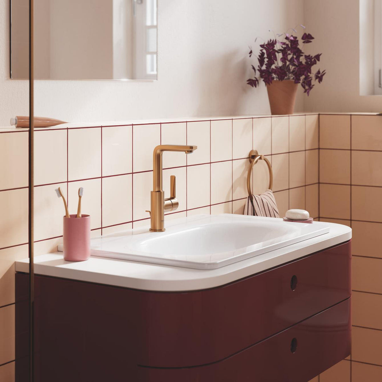 GROHE Mitig de lavabo monocommande Lineare L