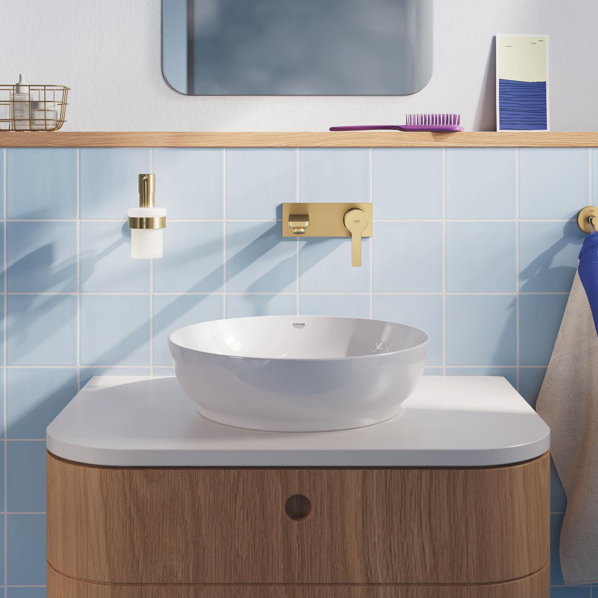 GROHE Distributeur de savon avec support Start