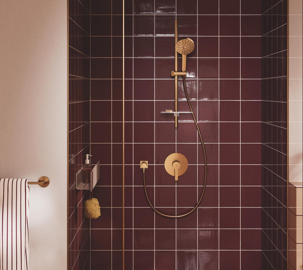 GROHE Ensemble de douche 3 jets Vitalio Joy+ 120