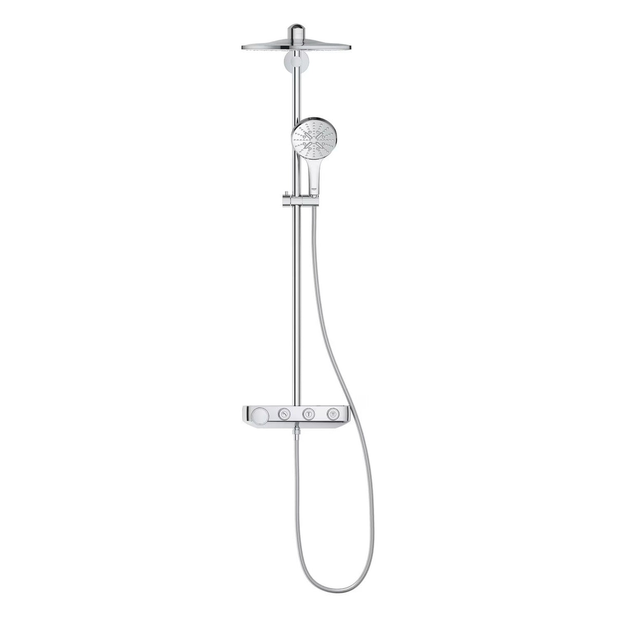 GROHE Colonne de douche Thermostatique SmartControl douche de tête 310 mm Xtra-Large 2 jets et douchette 3 jets - 1002797