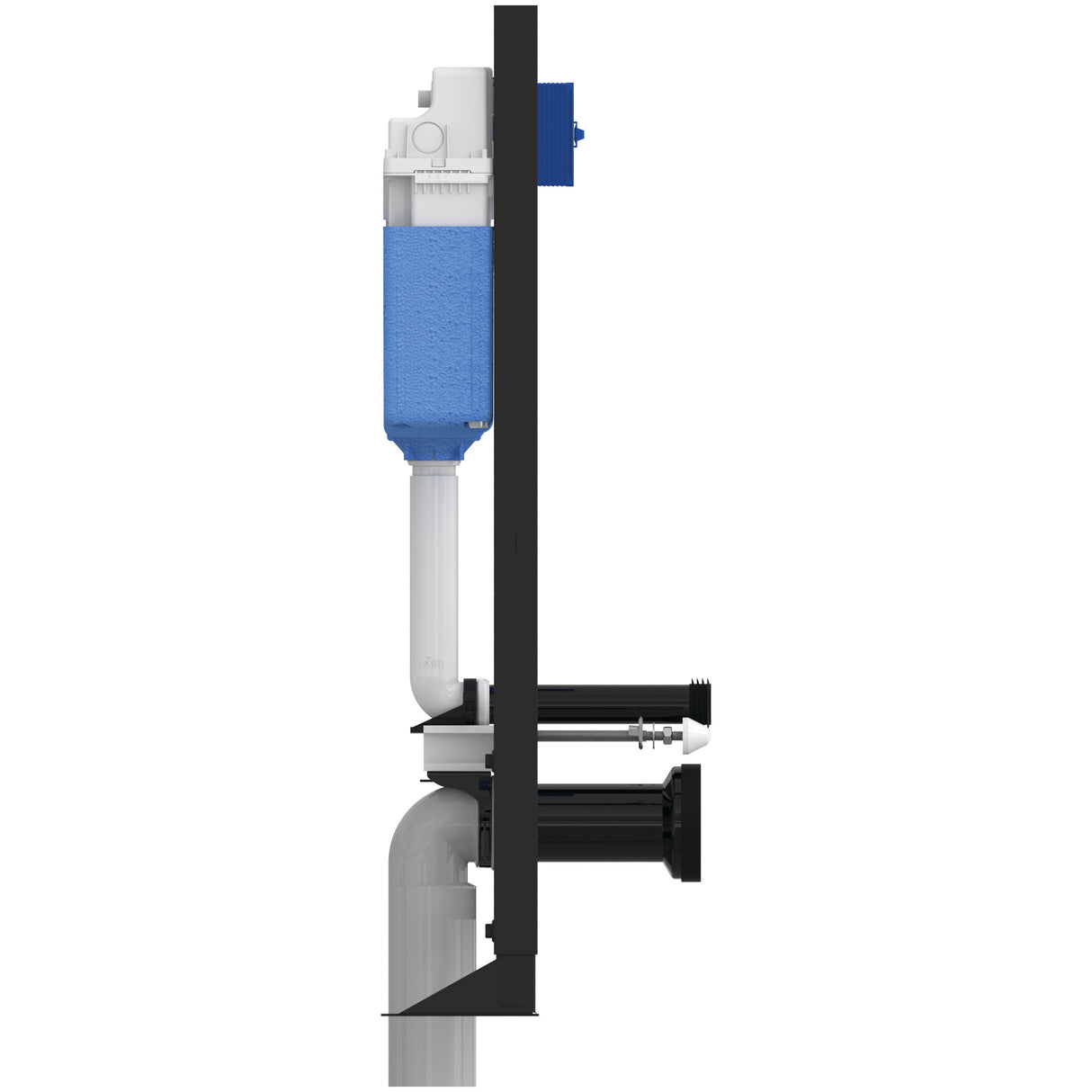 Bâti-support WC autoportant mécanique réservoir 120 mm NF