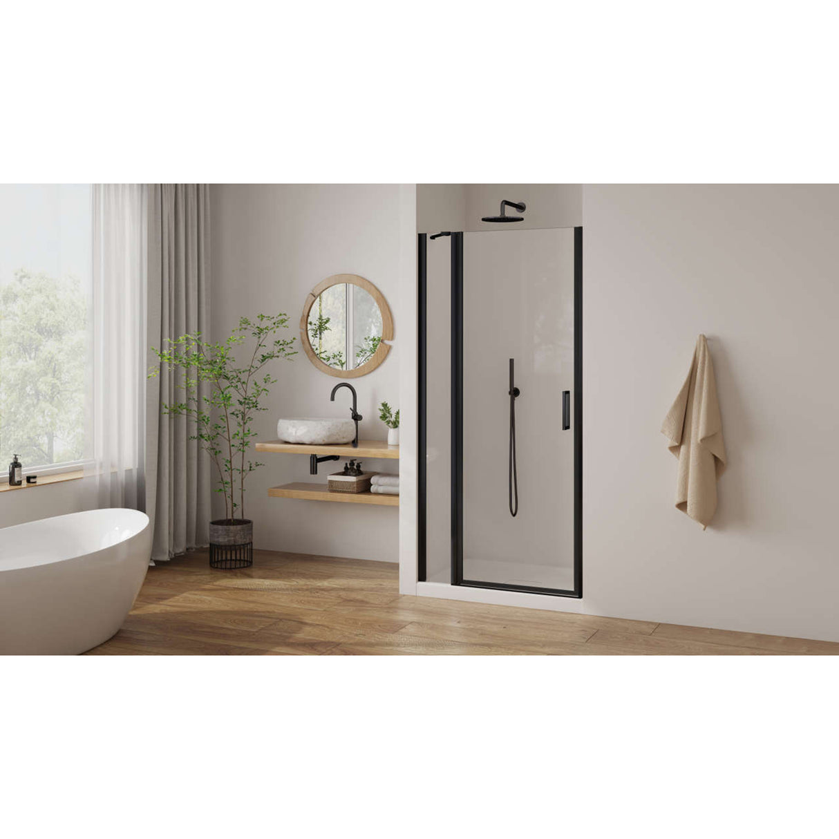 Panneau mural douche PREPANEL - Couleur Unie Blanc - Finition Mat