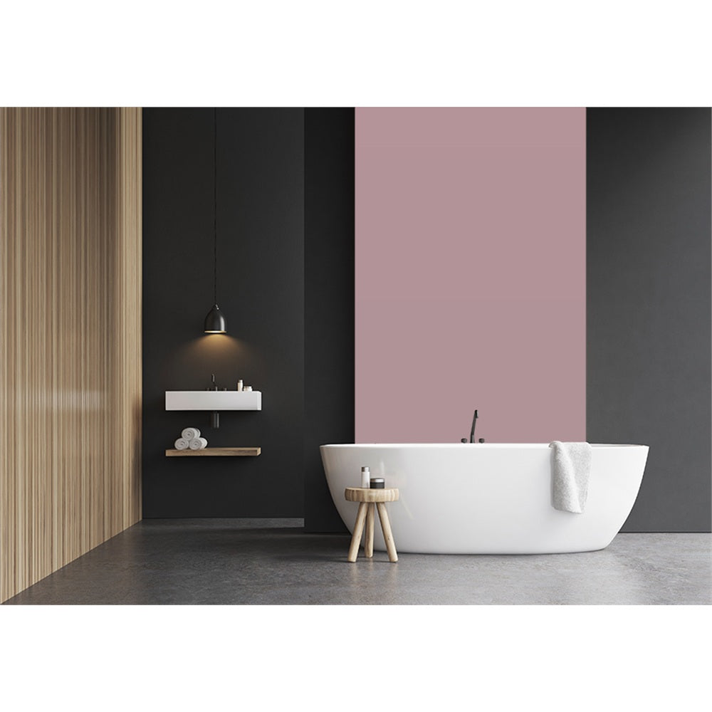 Panneau mural douche VIPANEL - Couleur Unie lie de vin - Finition velvet