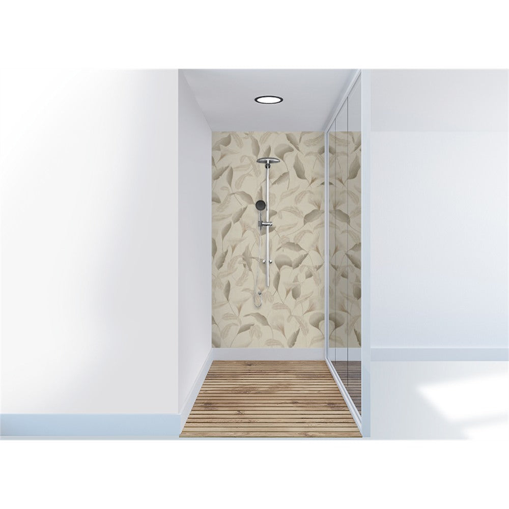 Panneau mural douche VIPANEL - Flore réinvente automne leaf - Finition velvet
