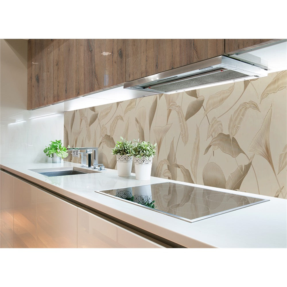 Panneau mural douche VIPANEL - Flore réinvente automne leaf - Finition velvet