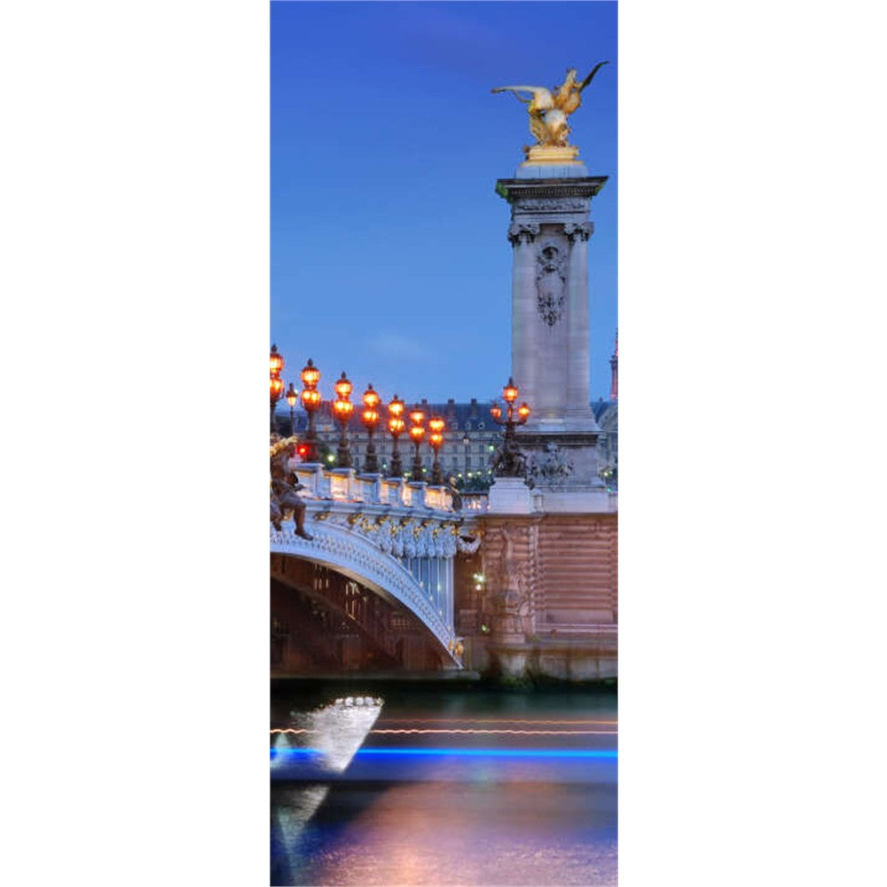 Panneau mural douche VIPANEL - Paysage urbain Paris 2 - Finition brillant