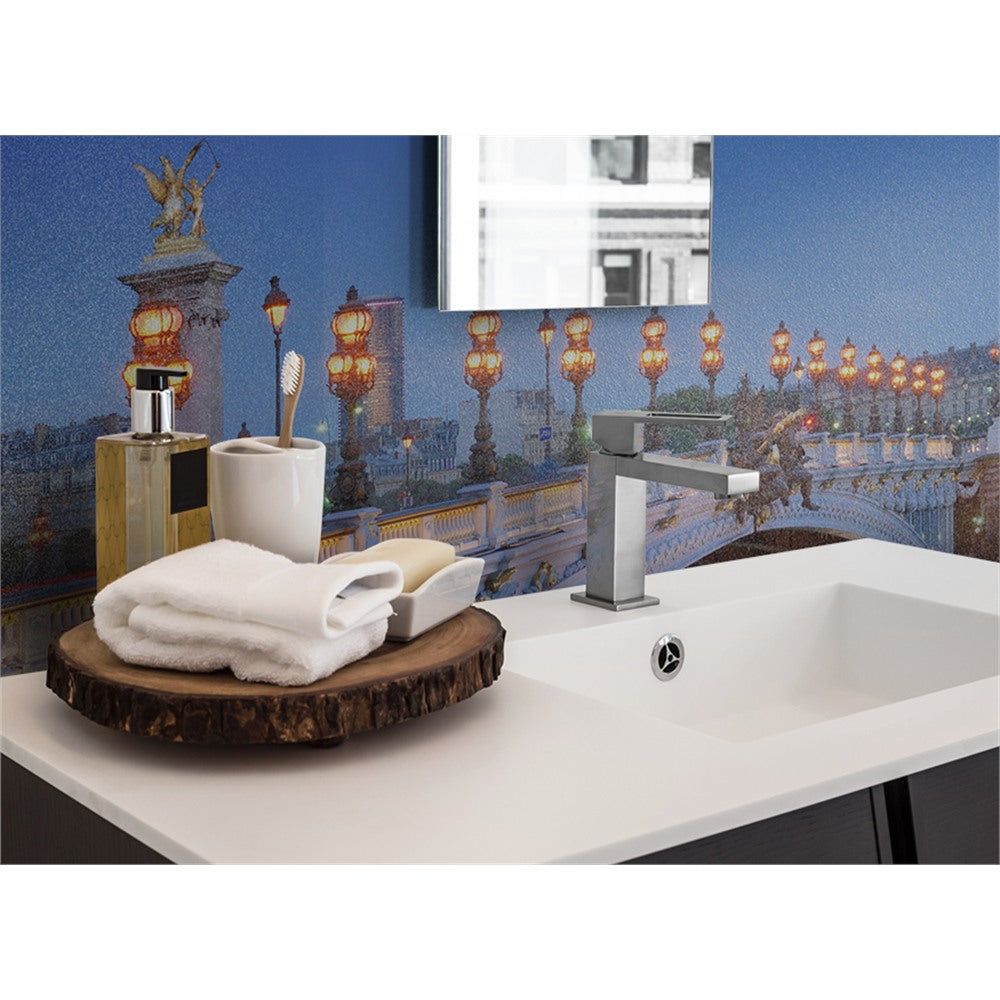 Panneau mural douche VIPANEL - Paysage urbain Paris 2 - Finition brillant