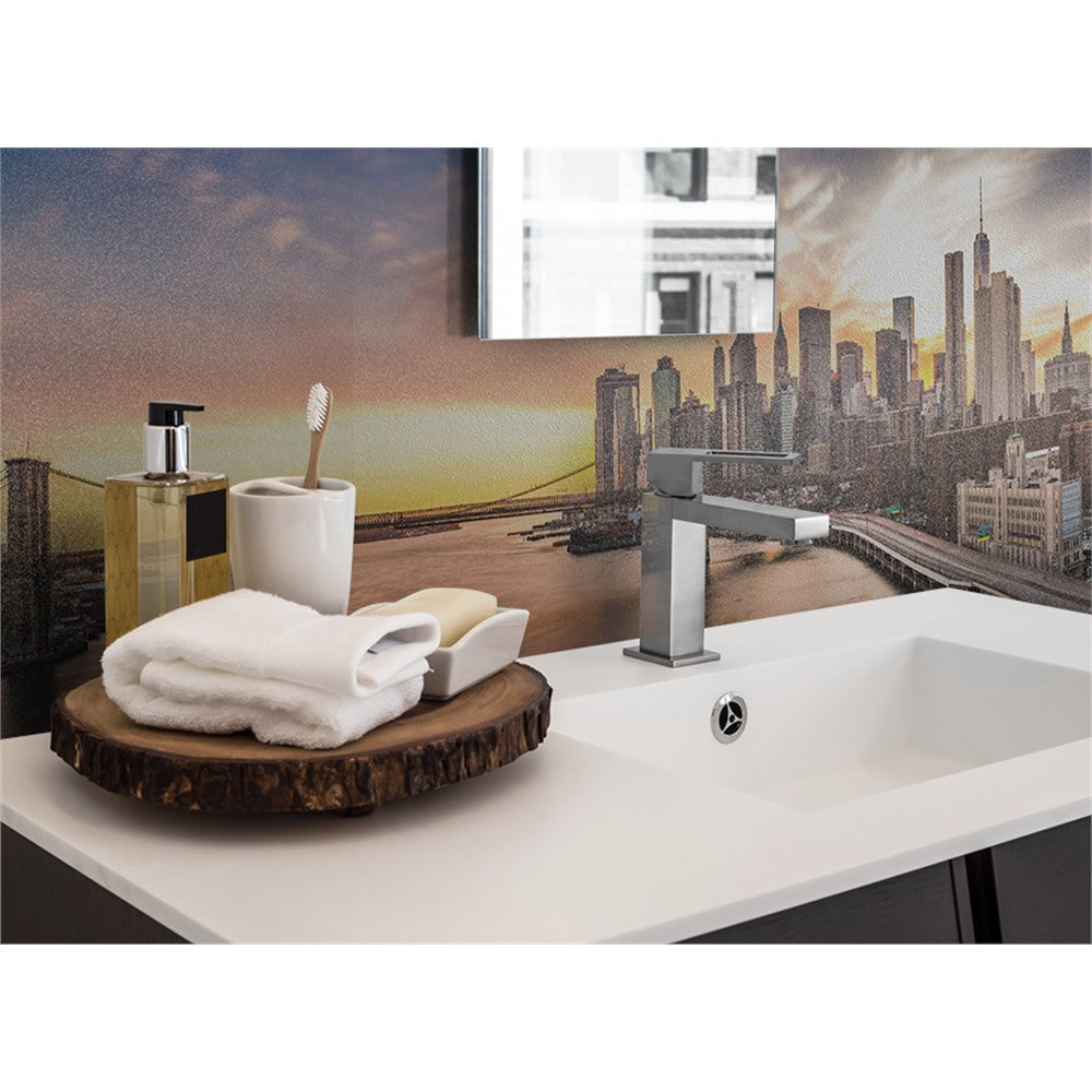 Panneau mural douche VIPANEL - Paysage urbain Skyline Brooklyn - Finition brillant