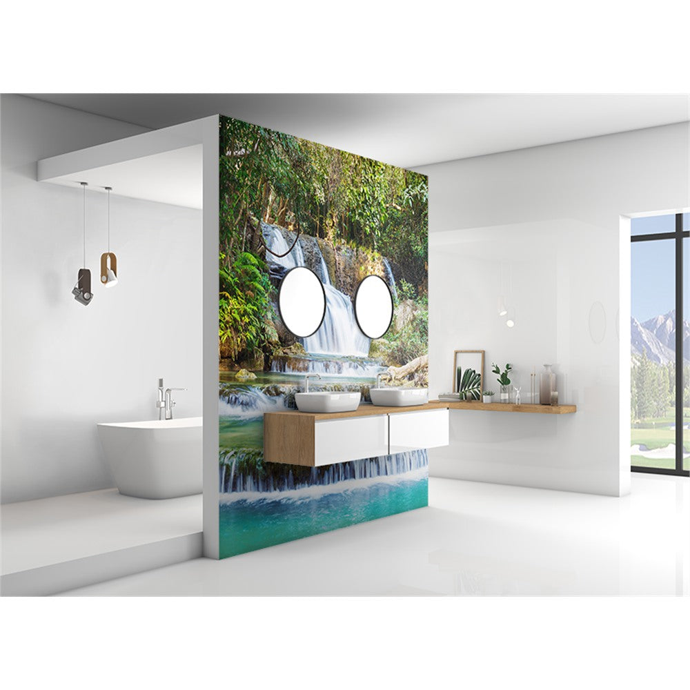Panneau mural douche VIPANEL - Inspiration nature chute eau 1 - Finition brillant