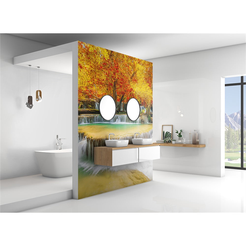 Panneau mural douche VIPANEL - Inspiration nature chute eau 3 - Finition brillant
