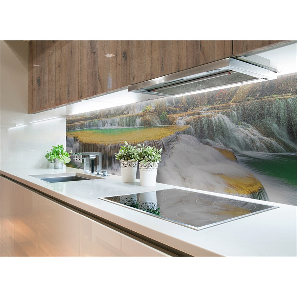 Panneau mural douche VIPANEL - Inspiration nature chute eau 3 - Finition brillant