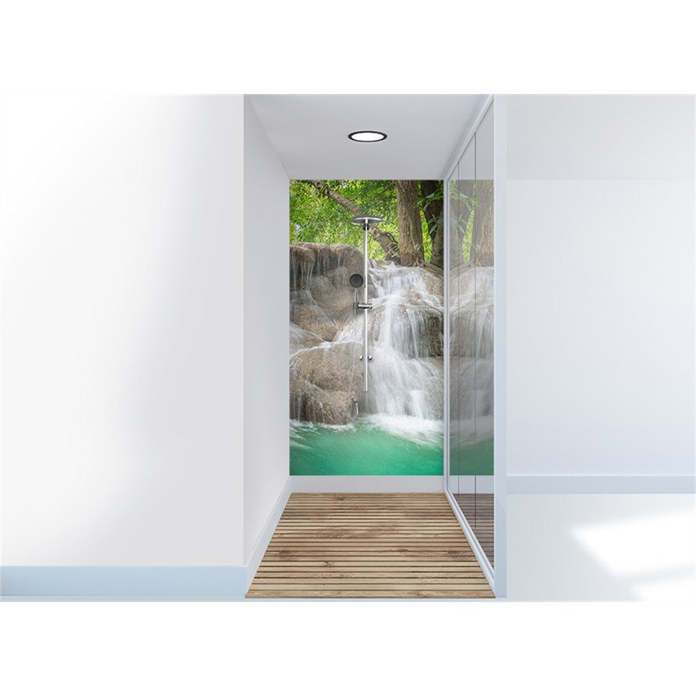 Panneau mural douche VIPANEL - Inspiration nature chute eau 4 - Finition brillant