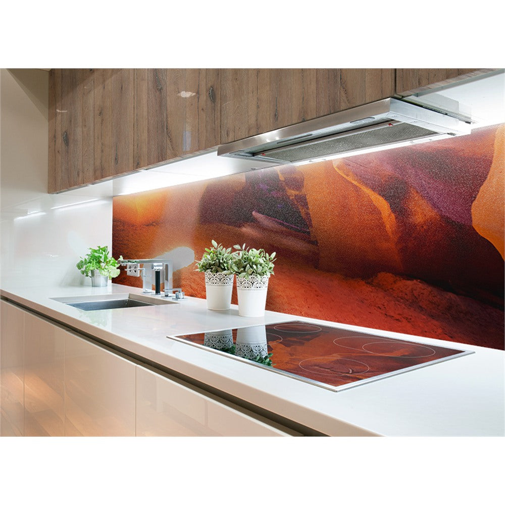 Panneau mural douche VIPANEL - Inspiration nature Red Rock - Finition brillant