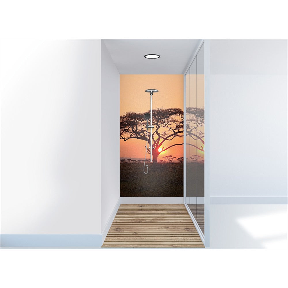 Panneau mural douche VIPANEL - Inspiration nature Africa - Finition brillant