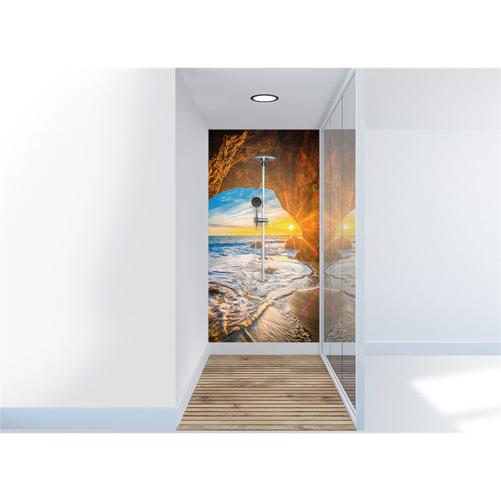 Panneau mural douche VIPANEL - Inspiration nature Sunset mal - Finition brillant