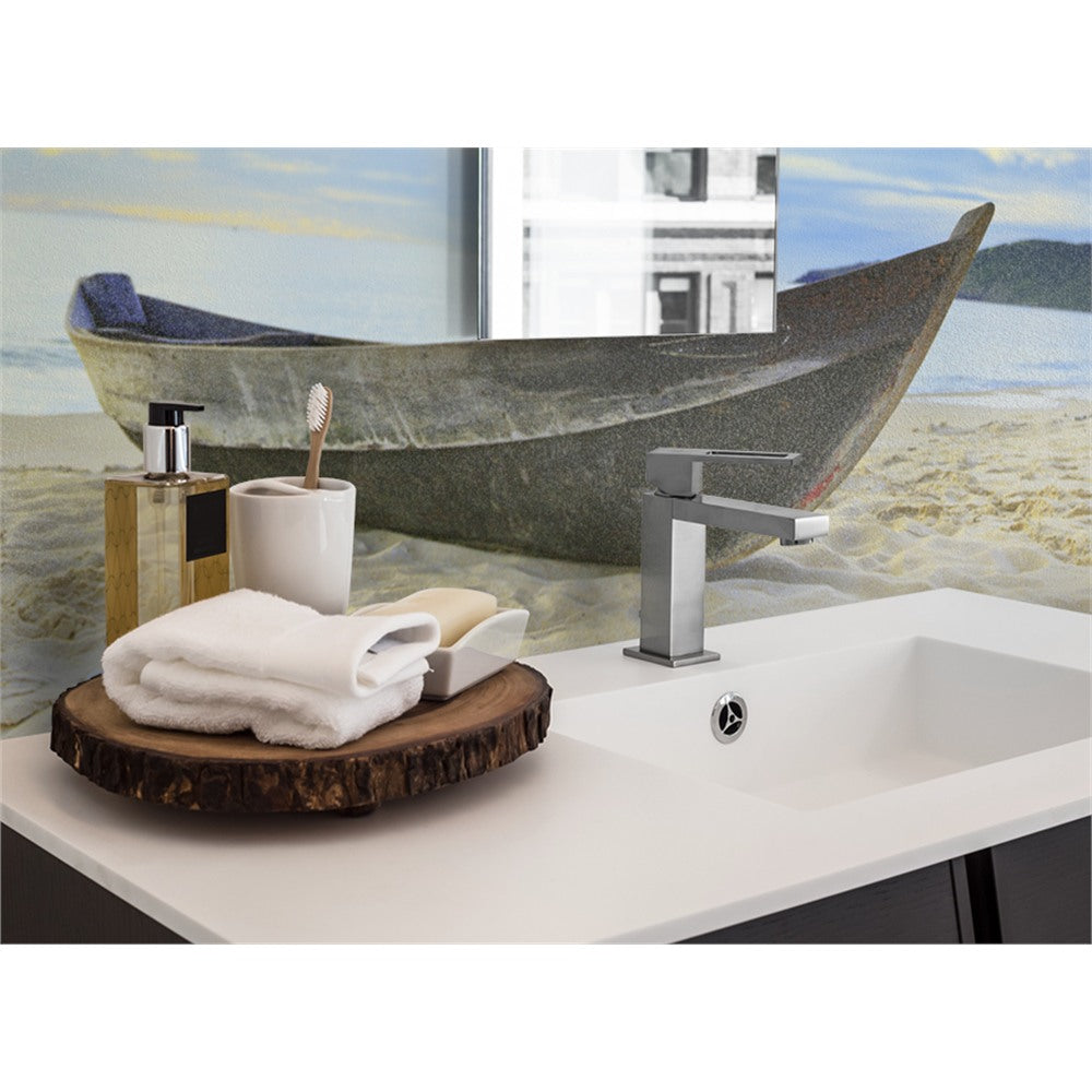 Panneau mural douche VIPANEL - Inspiration nature Bateau de pêcheur - Finition brillant