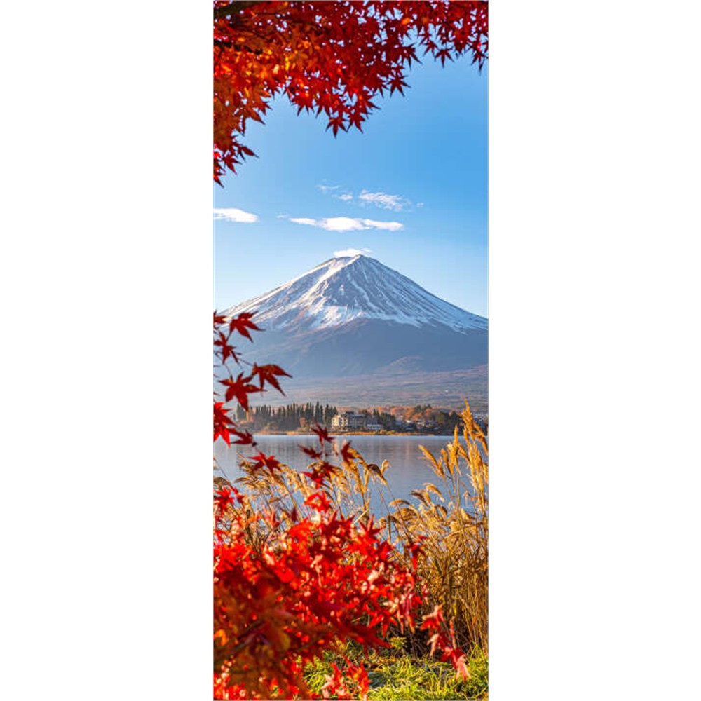 Panneau mural douche VIPANEL - Inspiration nature Mont Fuji - Finition brillant