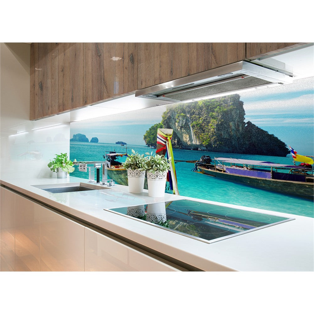 Panneau mural douche VIPANEL - Inspiration nature Thaïlande - Finition brillant