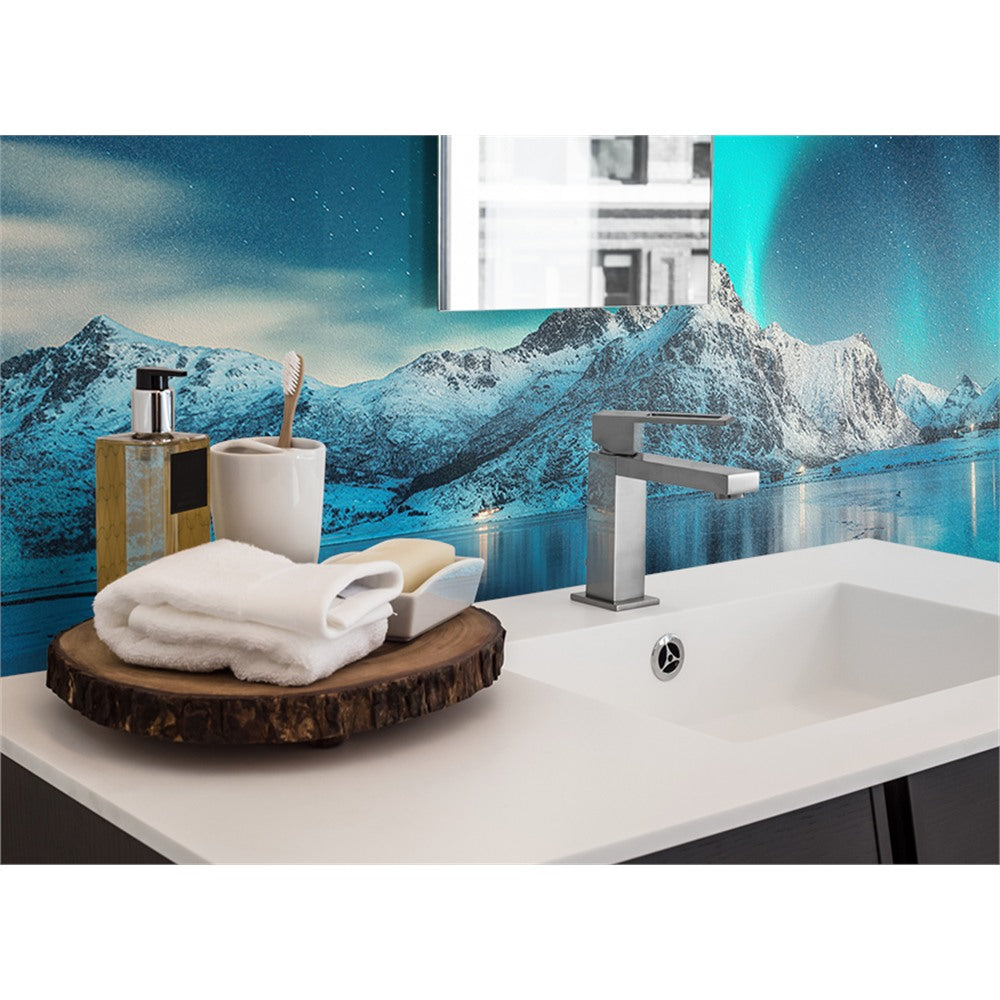 Panneau mural douche VIPANEL - Inspiration nature Aurore boréale - Finition brillant