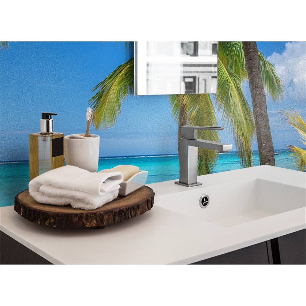 Panneau mural douche VIPANEL - Inspiration nature Ile Maurice - Finition brillant
