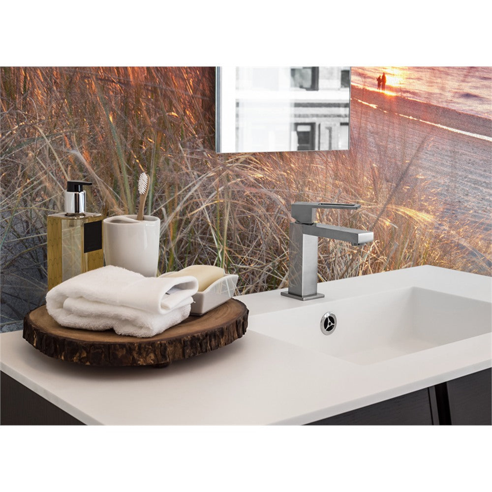 Panneau mural douche VIPANEL - Inspiration nature Dune bord de mer - Finition brillant