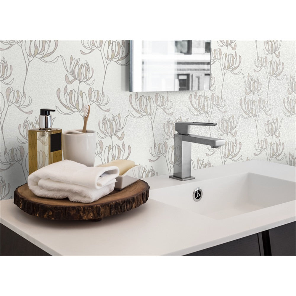 Panneau mural douche VIPANEL - Inspiration nature Lys d'Afrique - Finition mat